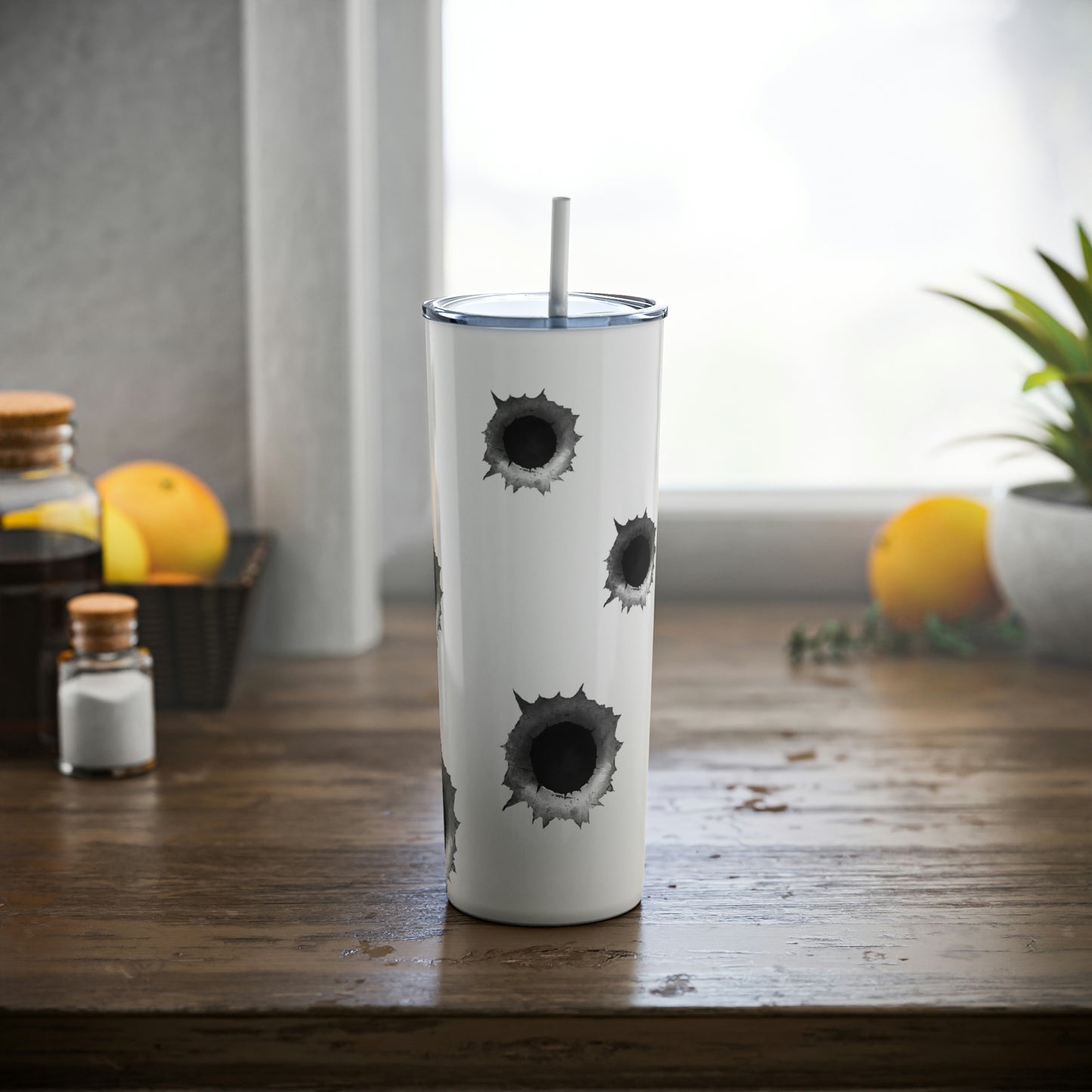 bullet holes Steel Tumbler 20oz