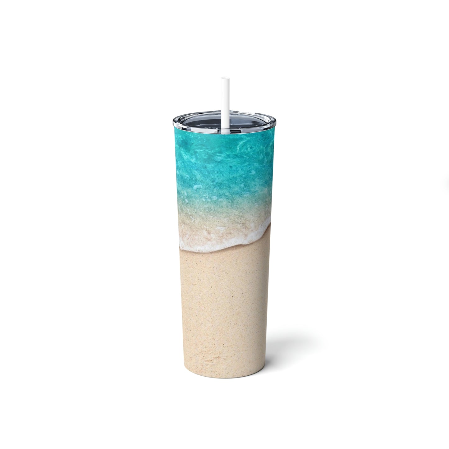 Beach Steel Tumbler 20oz