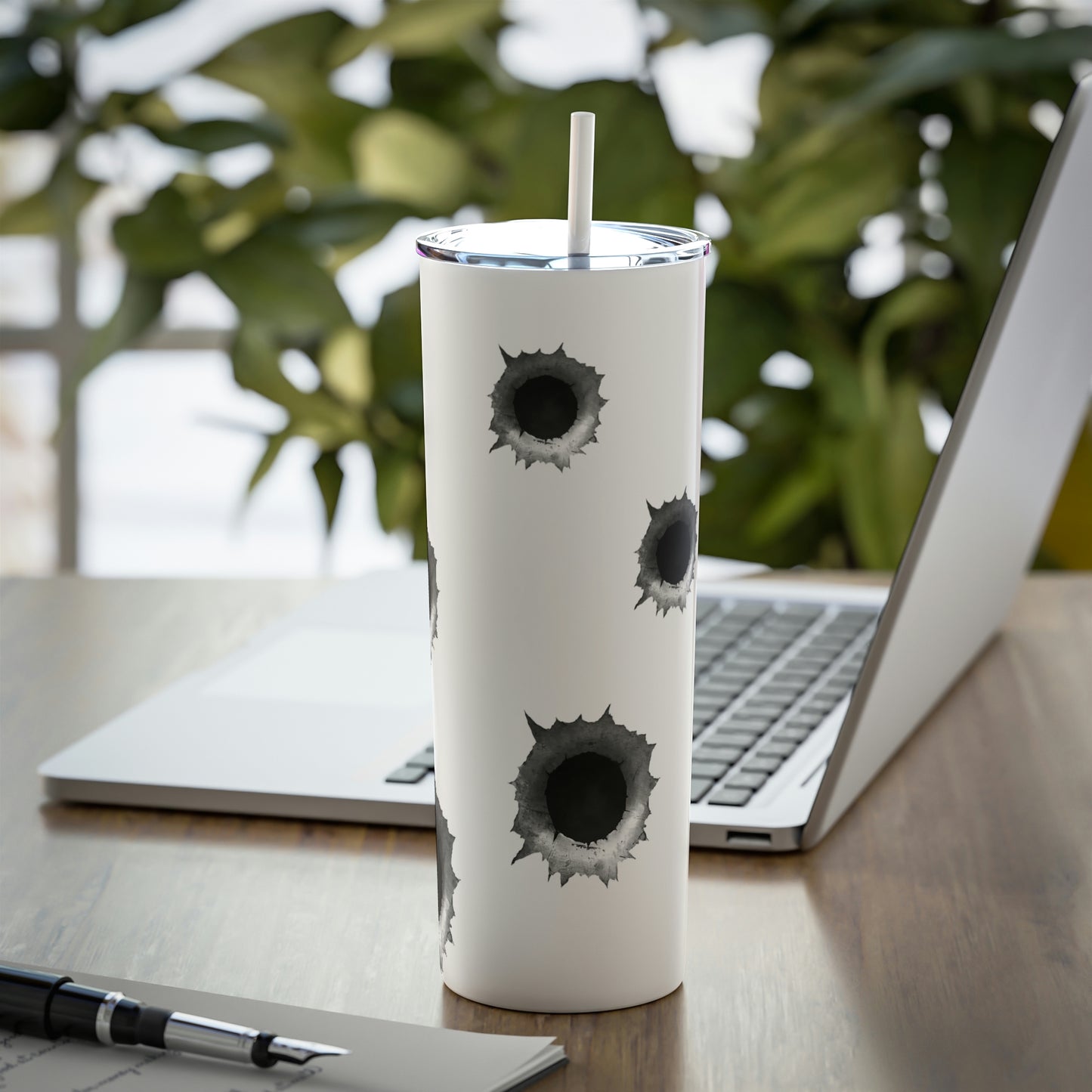 bullet holes Steel Tumbler 20oz