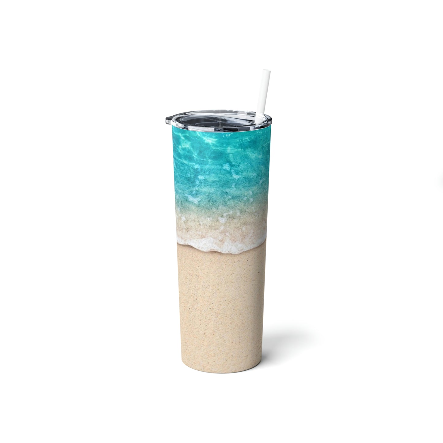 Beach Steel Tumbler 20oz