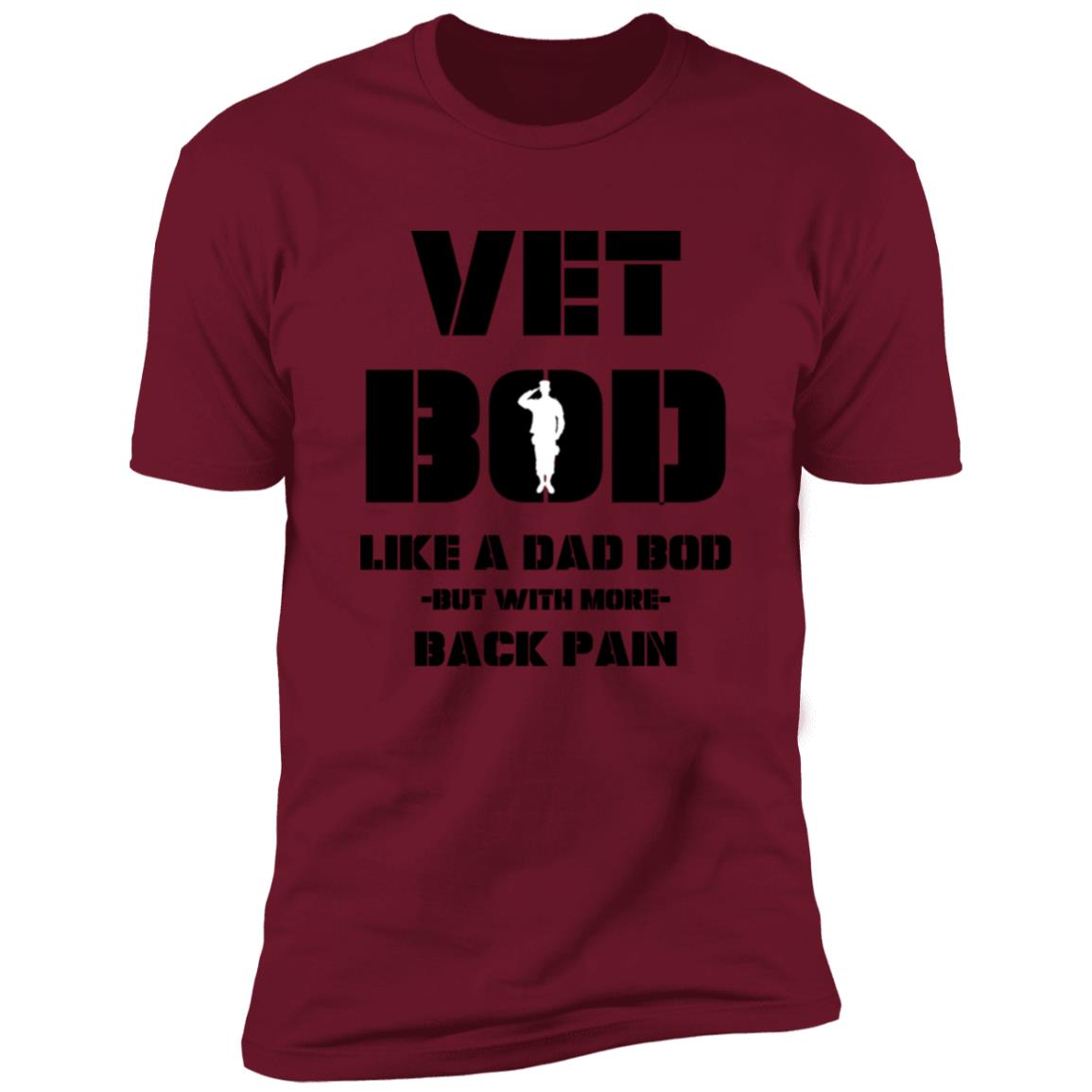 Dad VET BOD Premium Short Sleeve Tee (Closeout)