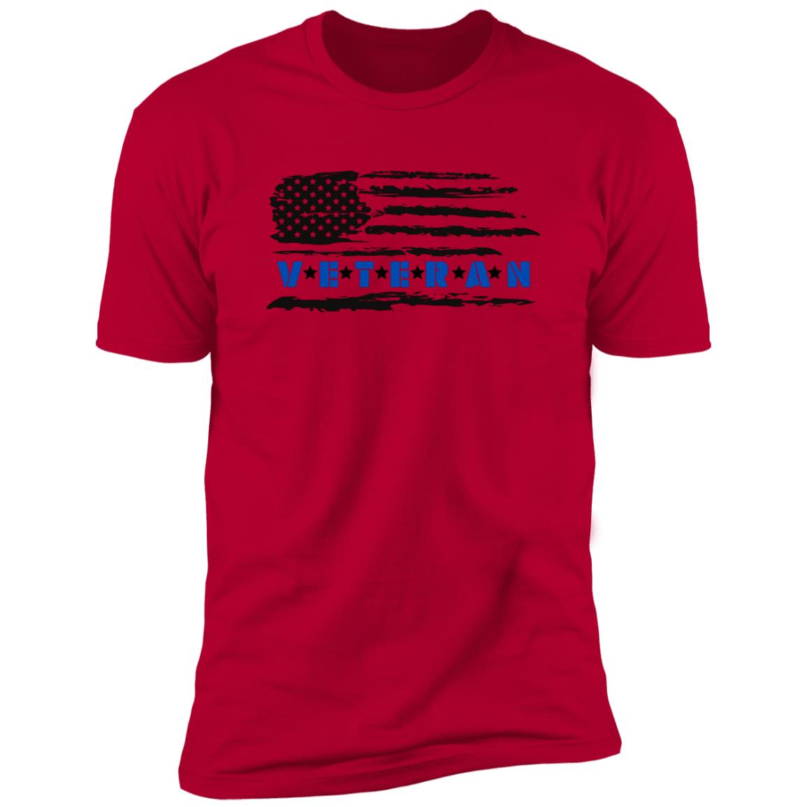 American Flag Veteran Premium Short Sleeve Tee (Closeout)