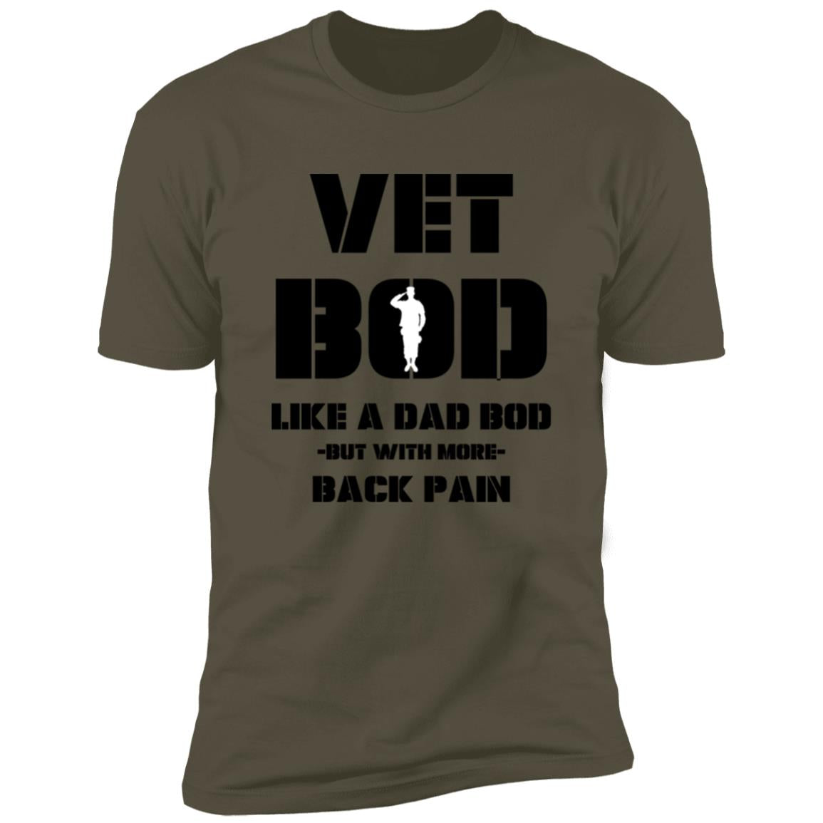 Dad VET BOD Premium Short Sleeve Tee (Closeout)