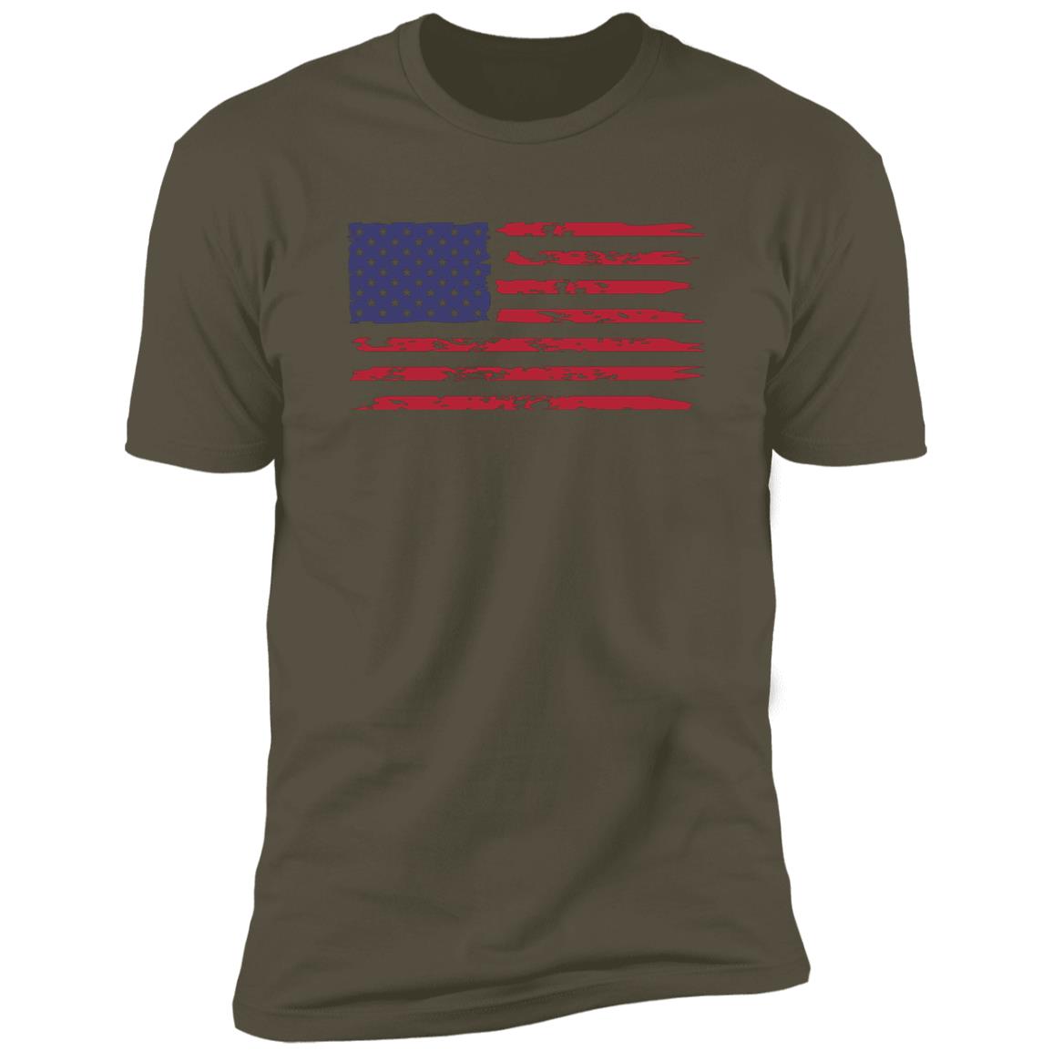 American Flag Premium Short Sleeve Tee (Closeout)