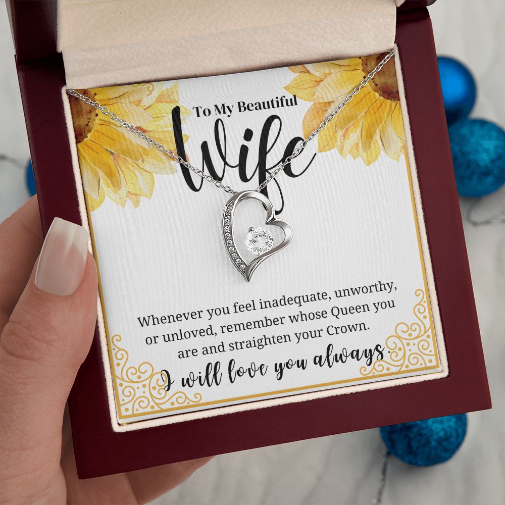 To my Beautiful Wife, Sunflower, Gift For her
