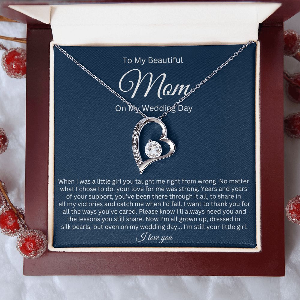 Forever Love Necklace, To my Beautiful Mom