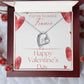 Forever Love Necklace, fiancé gift, Valentines day gift.