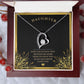 Forever love necklace, Daughter, I love you, special gift, personalized gift