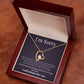 White Gold Forever Love Necklace, I'm sorry gift, sorry gift