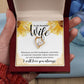 To my Beautiful Wife, Sunflower, Gift For her