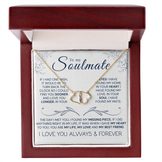 Everlasting Love Necklace for her, Wife,