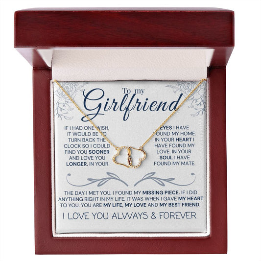 Everlasting Love Necklace for her, Girlfriend