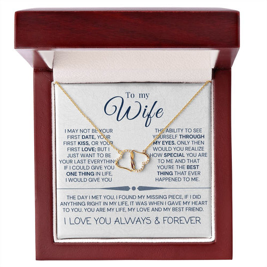Everlasting Love Necklace for her, Wife,