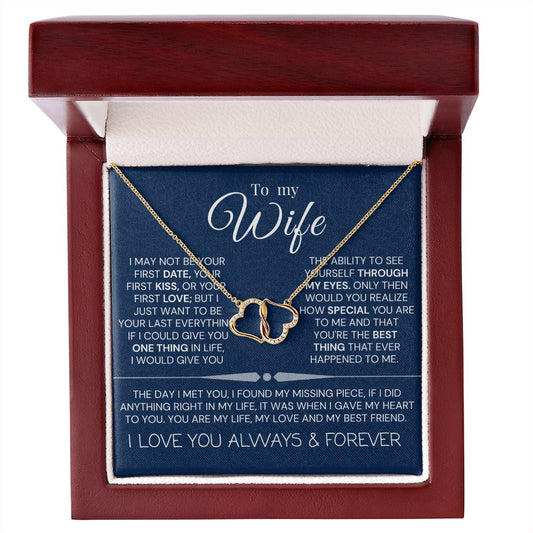 Everlasting Love Necklace for her, Wife