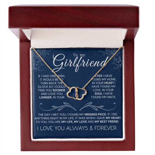 Everlasting Love Necklace for her, Girlfriend