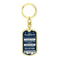 Customizable Husband keychain ,