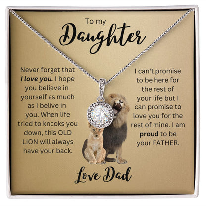 To my Eternal Hope Necklace, For Her, daughter