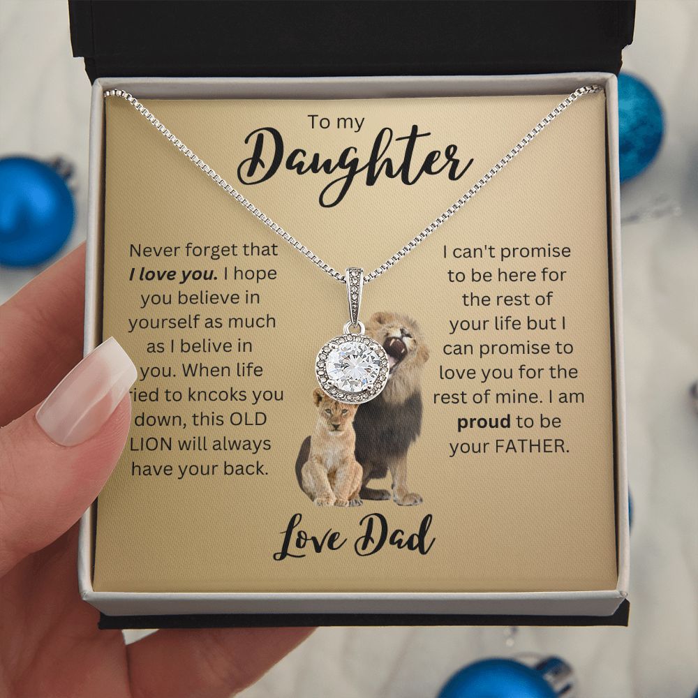 To my Eternal Hope Necklace, For Her, daughter