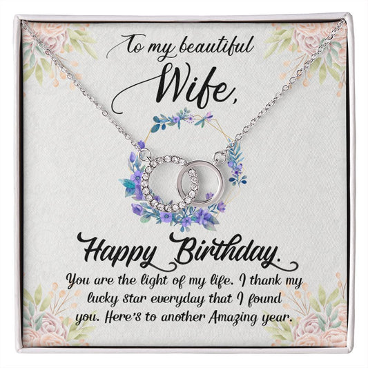 Wife Perfect Pair Necklace, Personalized gifts