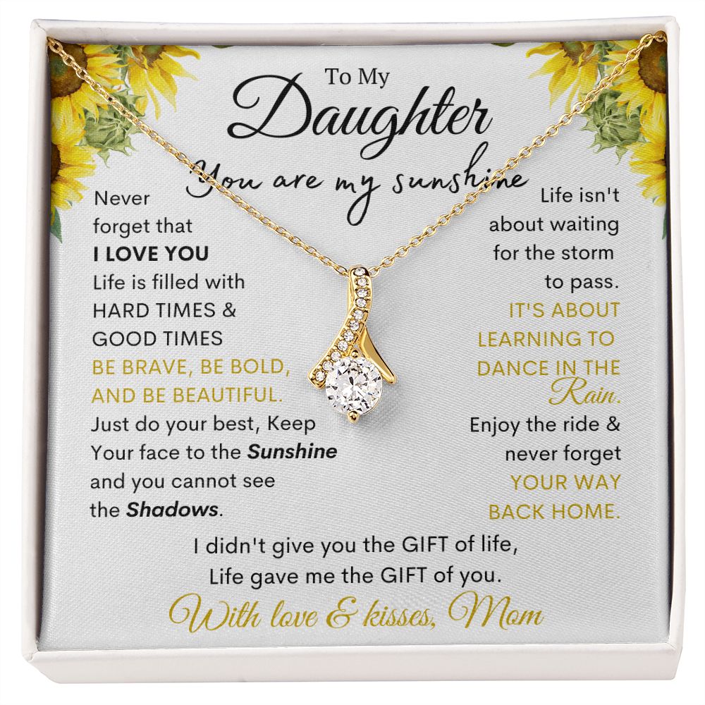 Daughter gift from Mom, Alluring Necklace