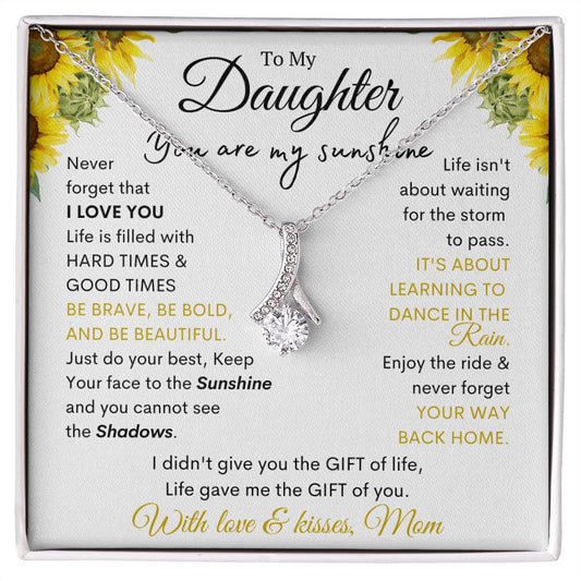 Daughter gift from Mom, Alluring Necklace
