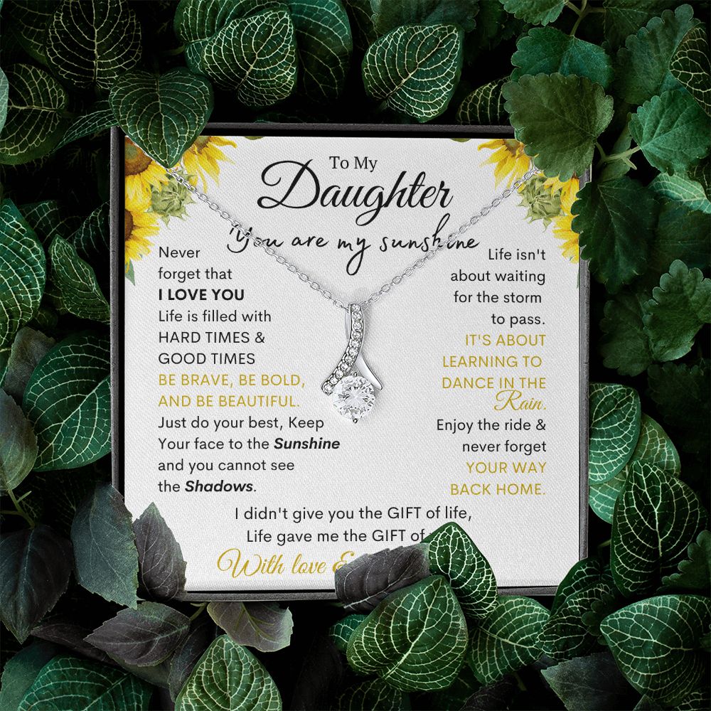 Daughter gift from Mom, Alluring Necklace