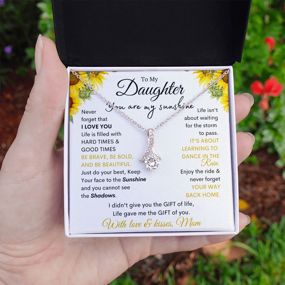 Daughter gift from Mom, Alluring Necklace
