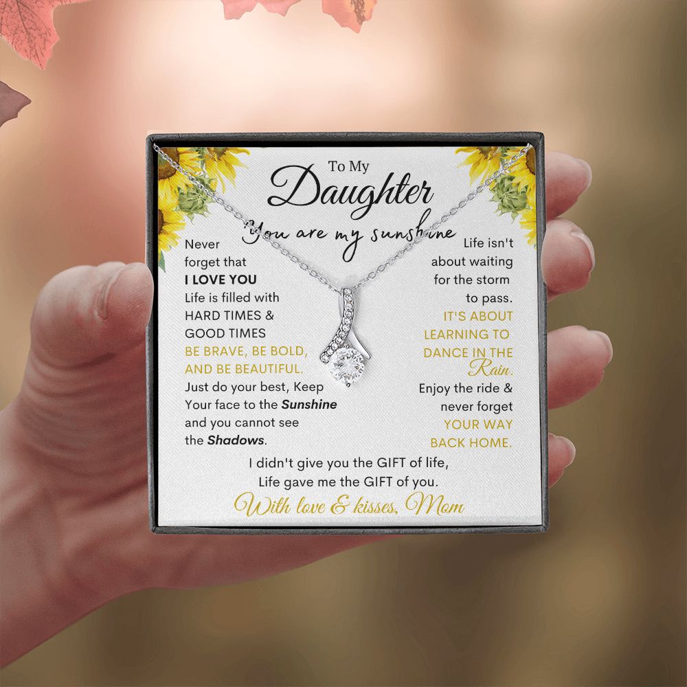 Daughter gift from Mom, Alluring Necklace