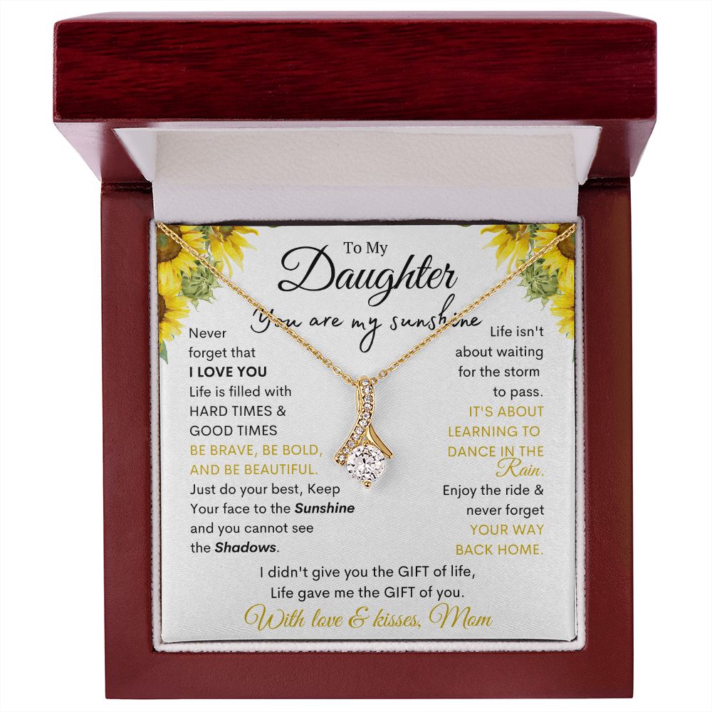 Daughter gift from Mom, Alluring Necklace