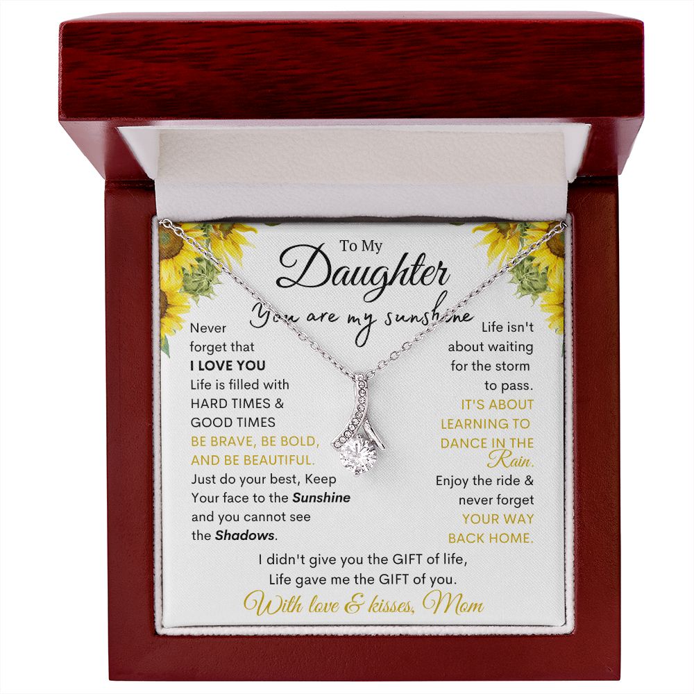 Daughter gift from Mom, Alluring Necklace
