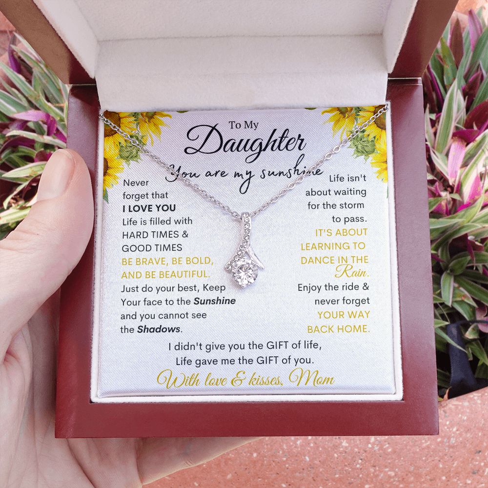 Daughter gift from Mom, Alluring Necklace