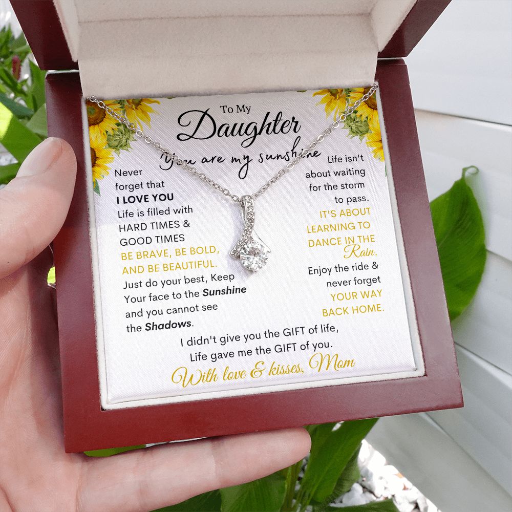 Daughter gift from Mom, Alluring Necklace
