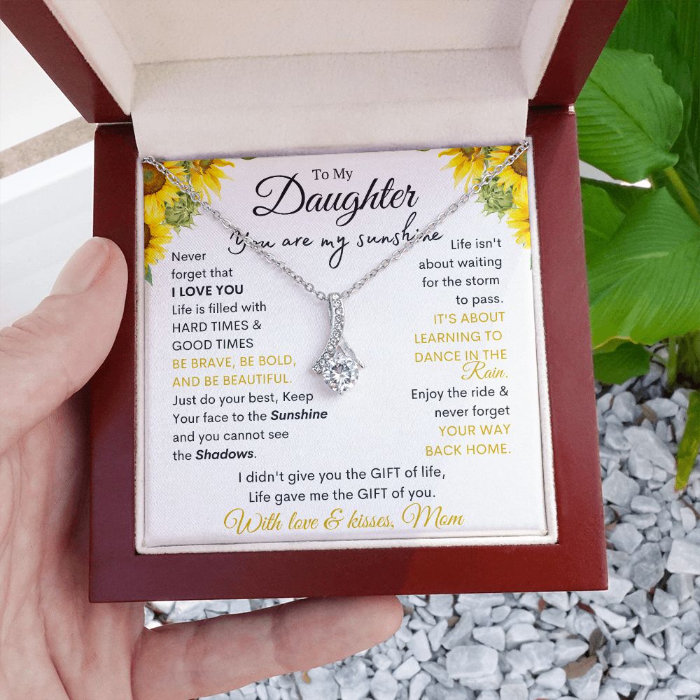 Daughter gift from Mom, Alluring Necklace
