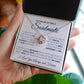 Love Knot Necklace, to my soulmate, Gift for her,