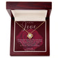 Love Knot Necklace, to my true Love, Valentines day gift