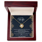 love knot necklace, my wife gift,