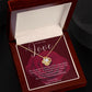 Love Knot Necklace, to my true Love, Valentines day gift