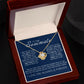 Love Knot necklace, to my soulmate gift, Wife gift,
