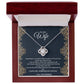 love knot necklace, my wife gift,