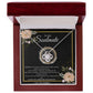 Soulmate gift, Love Interlock Necklace, Personalized gift,