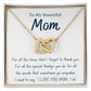 Interlock love Necklace, MOM gift,Interlock love Necklace, MOM gift, women, girls, moms, female,