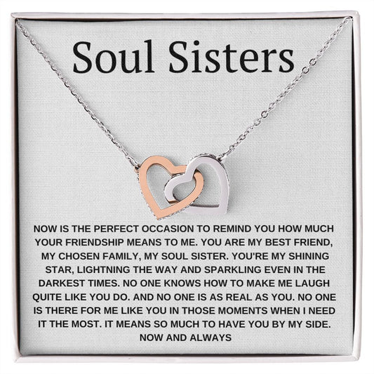 Perfect Pair Necklace , Soul Sisters Necklace, Best friend Necklace,