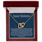 Interlocking Necklace, Soul Sisters Gift, best friends gifts,