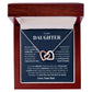 Interlock love Necklace, wife present, Personalized gifts, Daughter