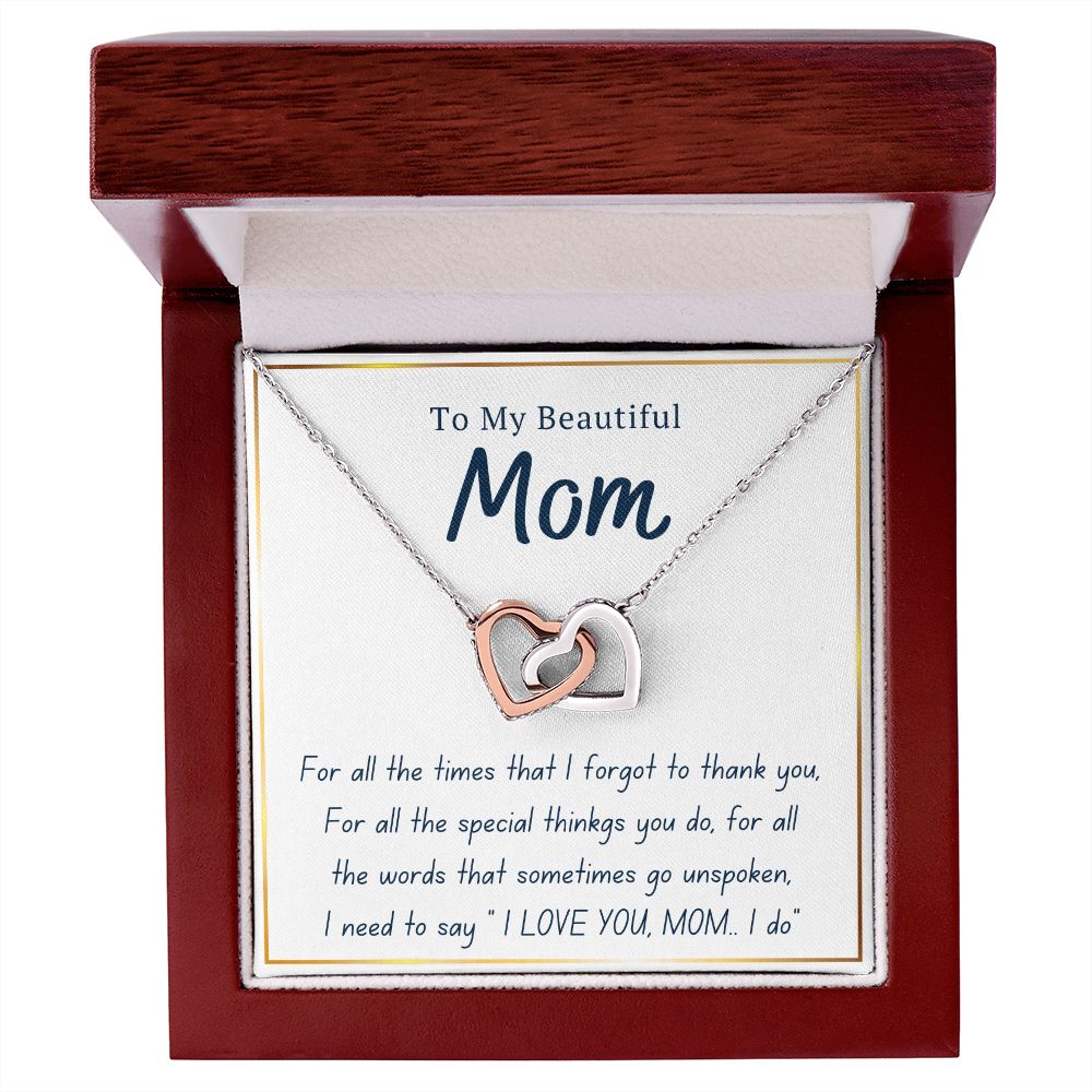 Interlock love Necklace, MOM gift,Interlock love Necklace, MOM gift, women, girls, moms, female,