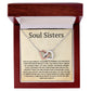 Perfect Pair Necklace , Soul Sisters Necklace, Best friend Necklace,