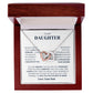 Interlock love Necklace, wife present, Personalized gifts, Daughter,