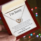 Interlocking Necklace, I'm sorry, gift for her