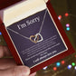 Interlocking Necklace, I'm sorry, gift for her