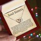 Perfect Pair Necklace , Soul Sisters Necklace, Best friend Necklace,